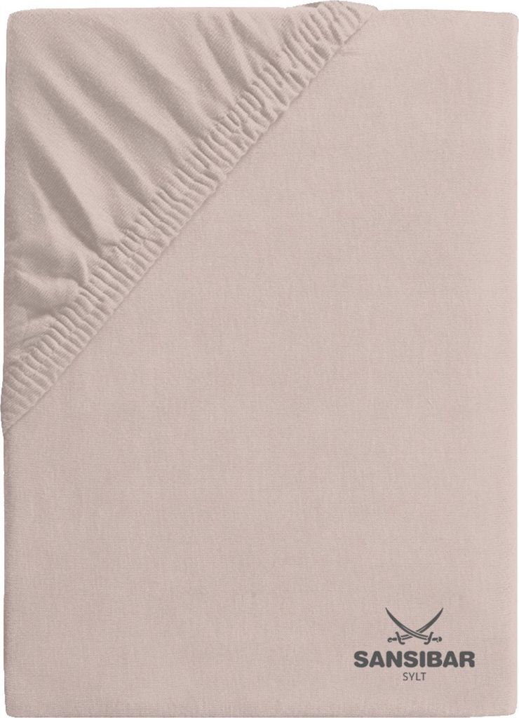 Spannbettlaken SANSIBAR Jersey BL 140x200 cm rosa Spannbetttuch