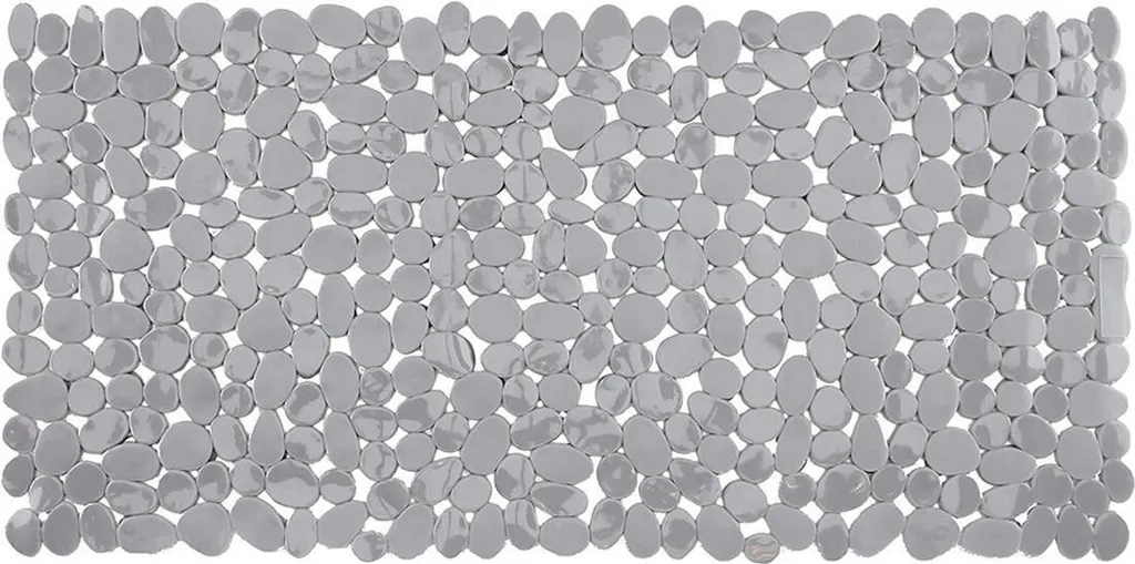 Tapis de bain antidérapant à ventouses SHE 88x40cm - Haute adhérence PVC