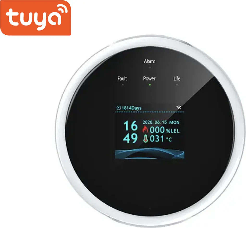 Détecteur de gaz WiFi BOT GS5 pour la surveillance de la cuisine