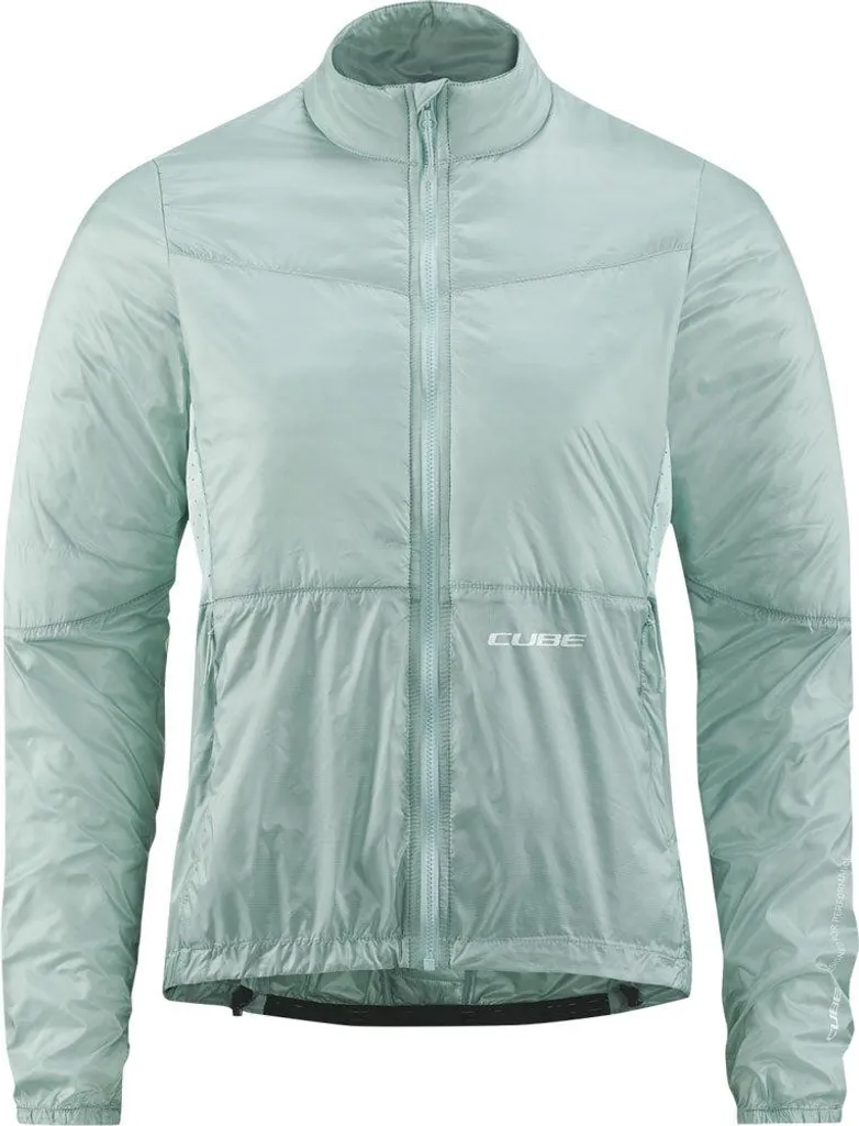 Blouson thermique vélo femme Cube Blackline Light Iso vert taille S