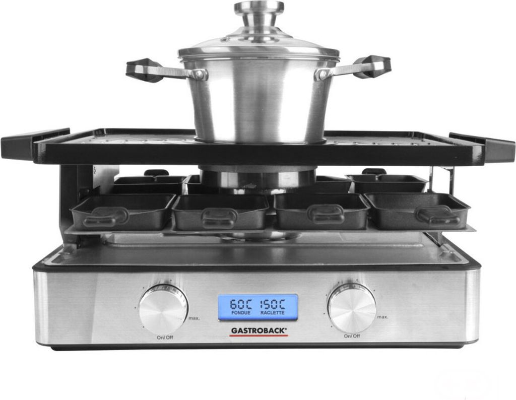 Gastroback Design Raclette-Fondue Advanced Plus, 9 Obrázek produktu 
