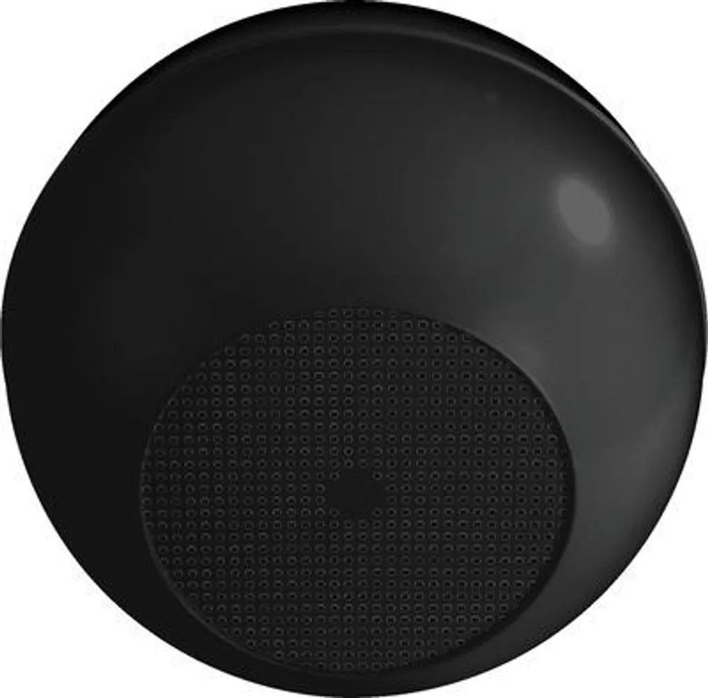 Enceinte sphérique 100V étanche IP44 avec diffusion sonore à 360 degrés