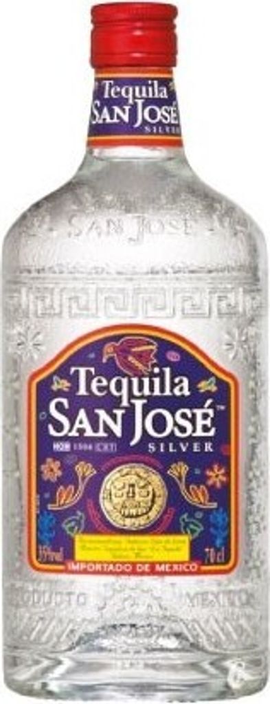 Tequila San José Silver Tequila Mexiko 70.00 cl 38.0 %