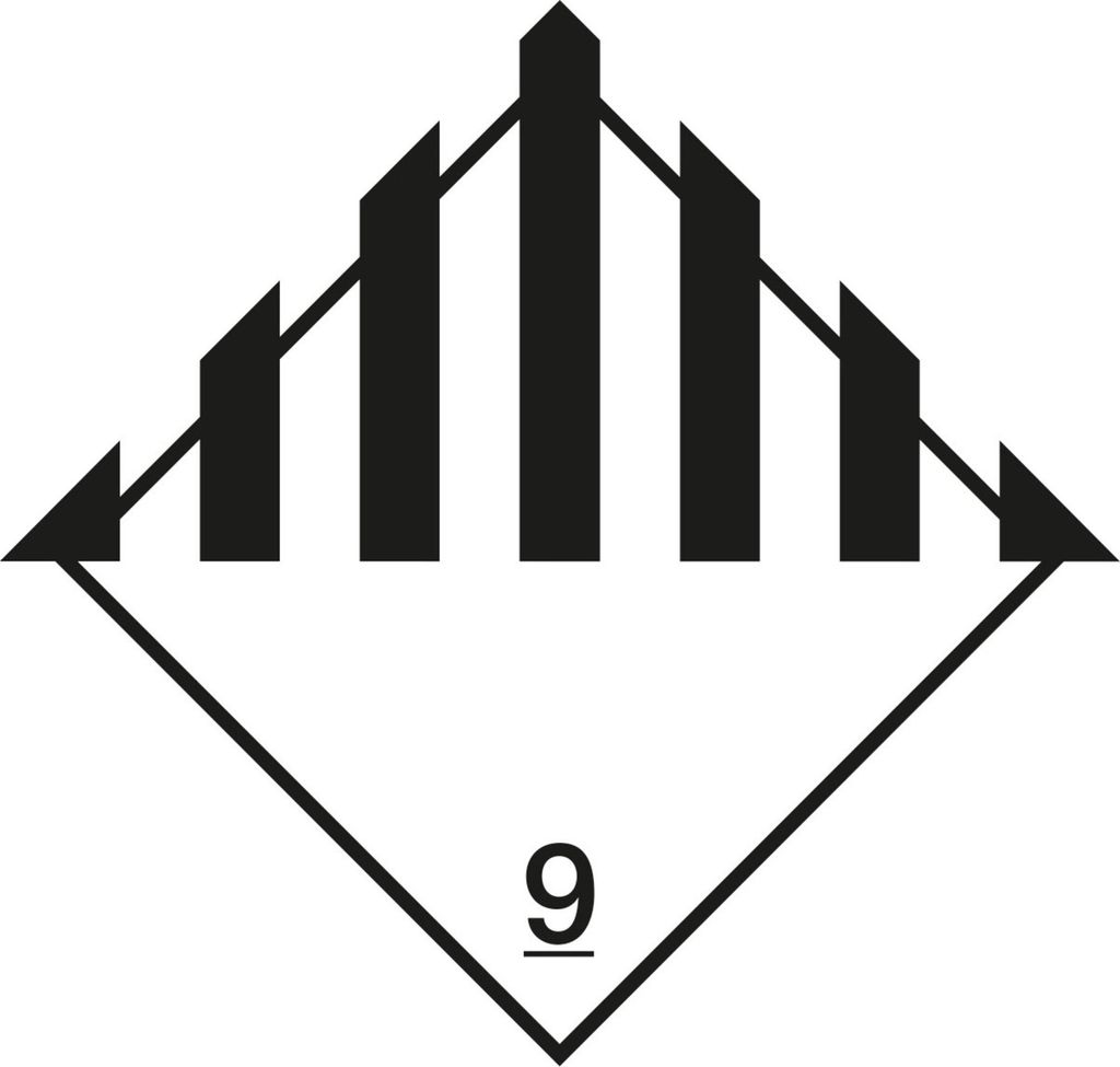 Gefahrgutkennzeichen Verschiedene gefährliche Stoffe, Typ: 04100