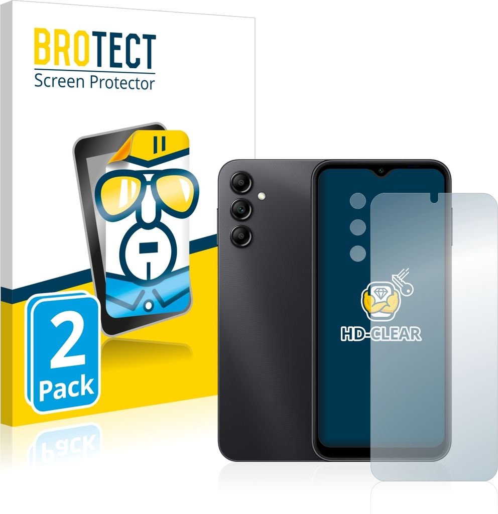 2x Für Samsung Galaxy A14 5G (Display+Kamera) Schutzfolie Produktbild 