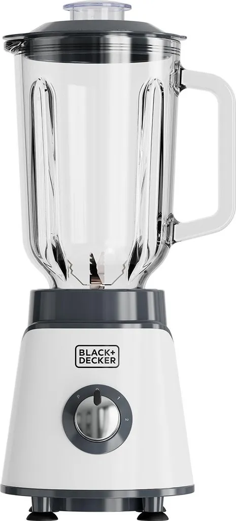 Mixeur en verre 1000W blanc pour smoothies frais et soupes maison