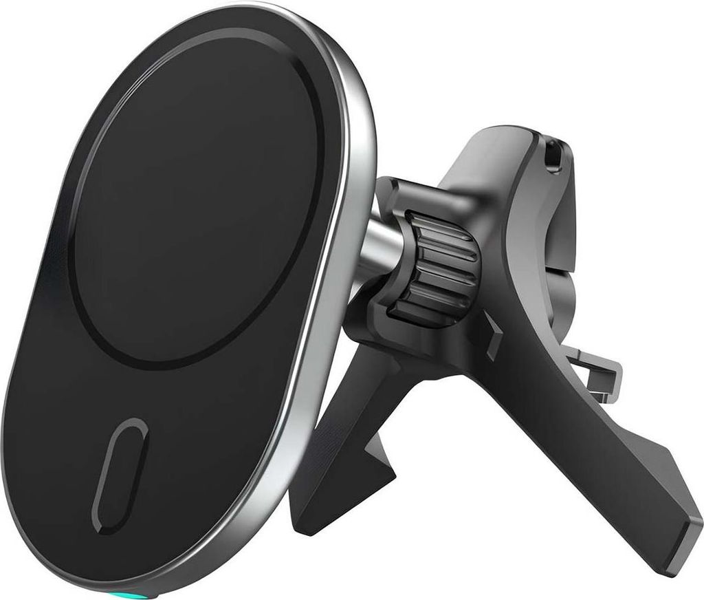 Force Power, Autoladegerät Lüftungsgitter Kompatibel mit MagSafe 15w, Schwarz