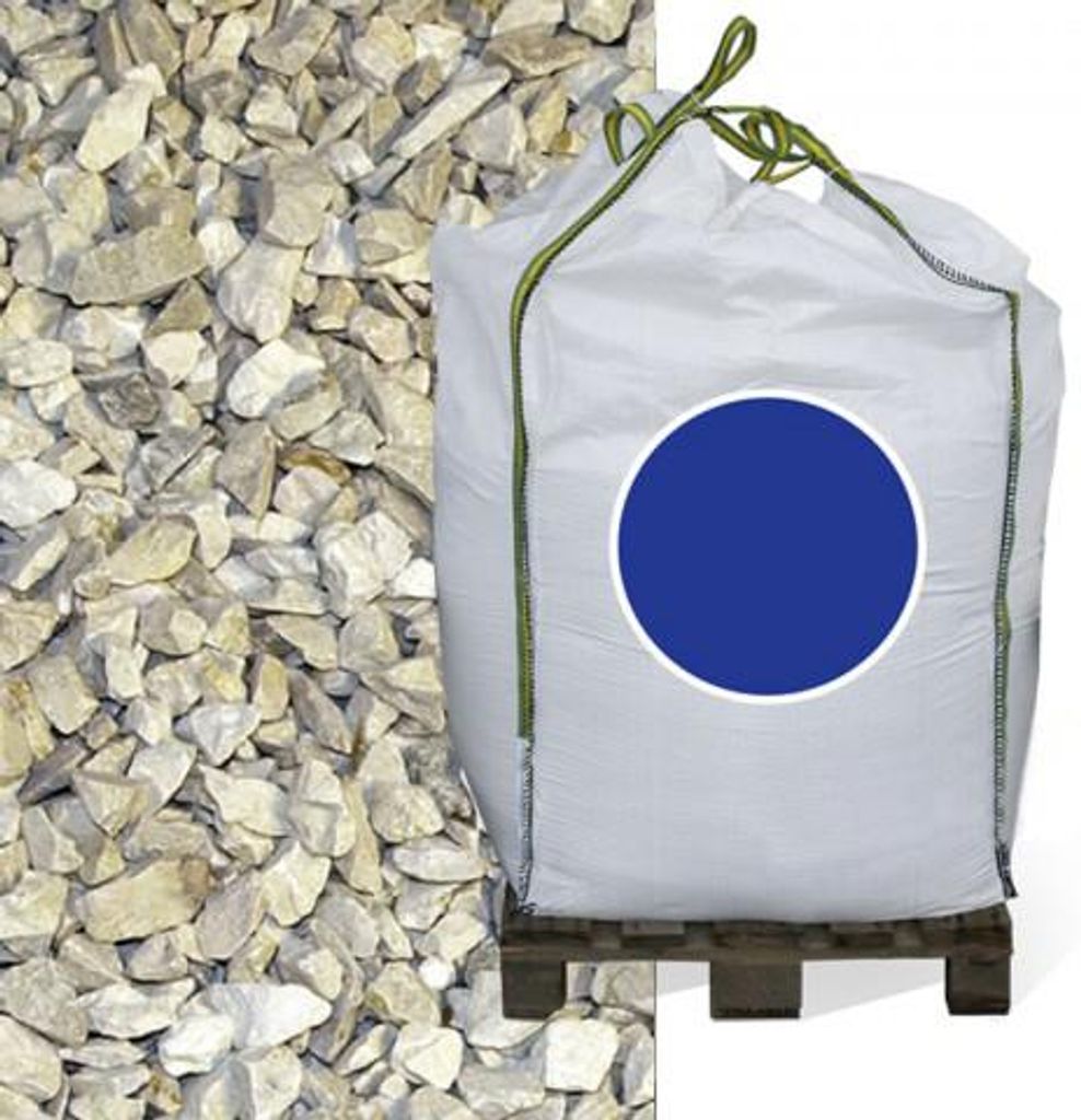 1000 kg Kalksteinbruch Yellow Sun 40-70mm Big Bag