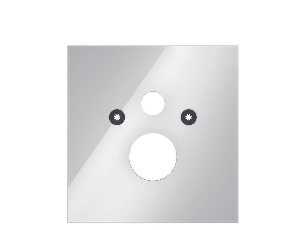 TECE lux WC-Glasplatte weiß für WC, 9650100
