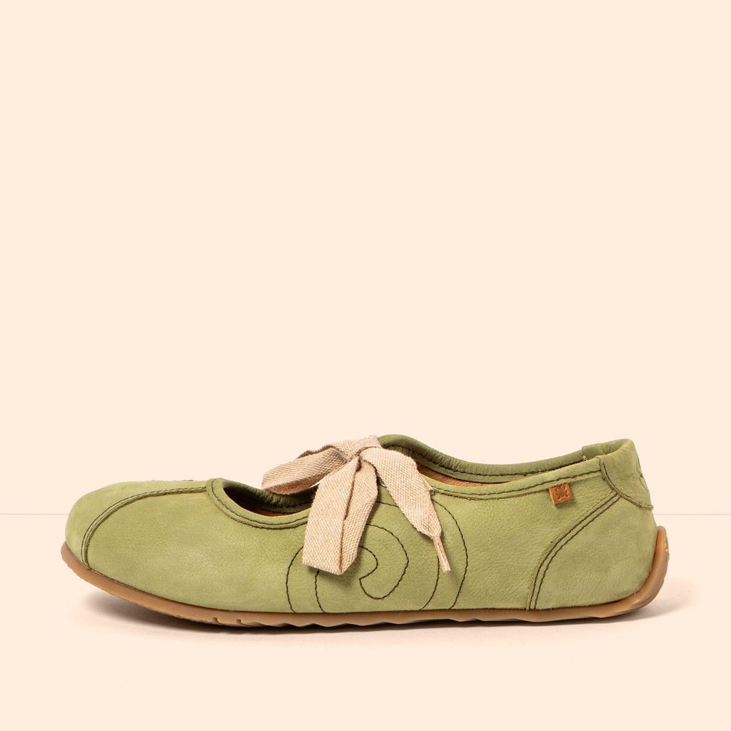 El Naturalista Schuhe Damen N5936 NOBUCK LIKEN/ONDINA Farbe Grün