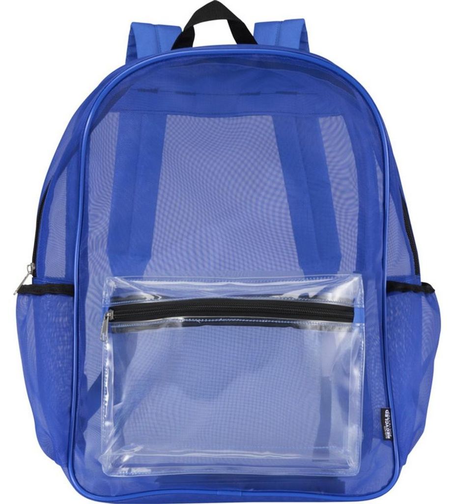 Floso - Rucksack, Unifarben, Netzmaterial PF5048 (Einheitsgröße) (Königsblau)