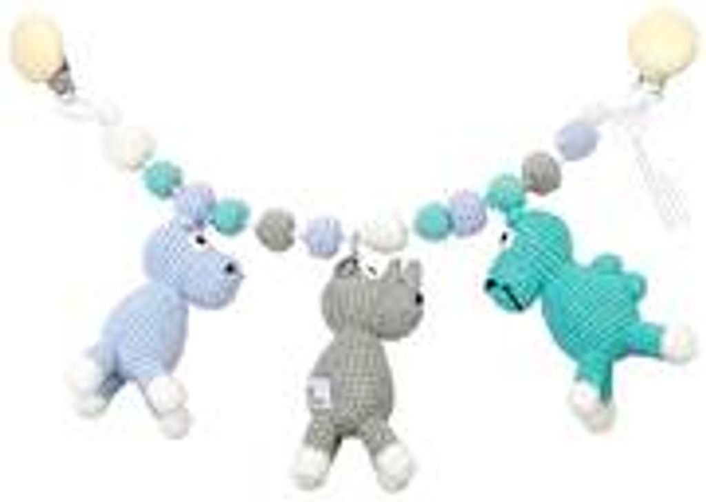 natureZOO Sir Hippo, Mr. Rhino & Mr. Camel, Mit Ton, Polyester, Mehrfarbig
