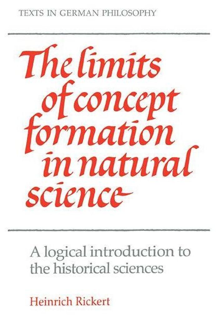 The Limits of Concept Formation in Natural Science
