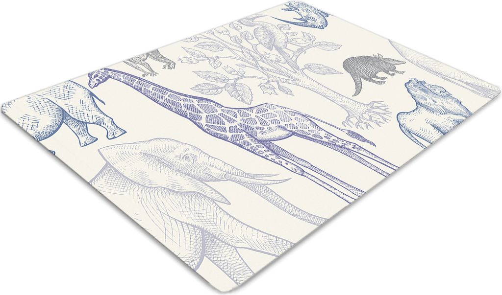 Stuhlunterlage Bürostuhlunterlage 120 cm x 90 cm Bodenmatte Produktbild 