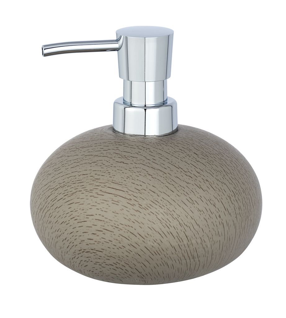 WENKO Seifen Spender JOY Zement 300ml Dosierer Bad Keramik Produktbild 