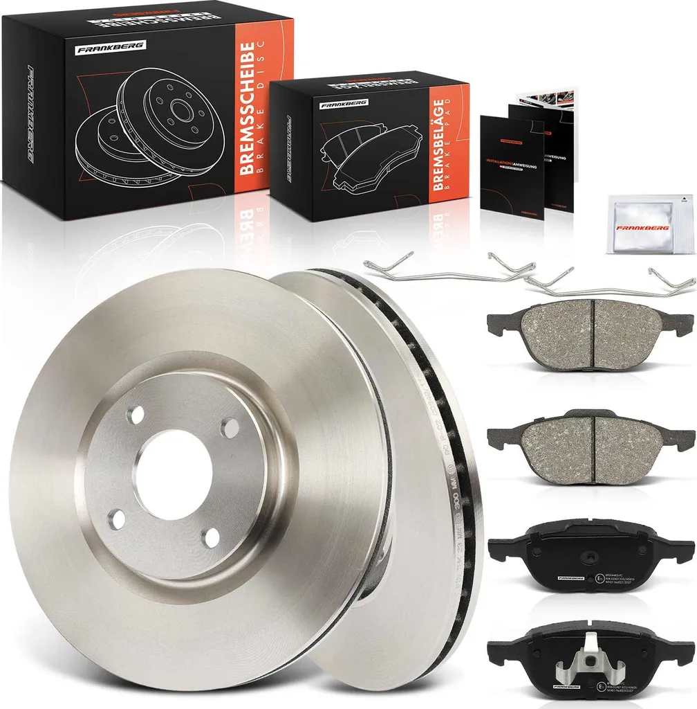 Fini les vibrations : Disques et plaquettes de frein avant Ford Ecosport