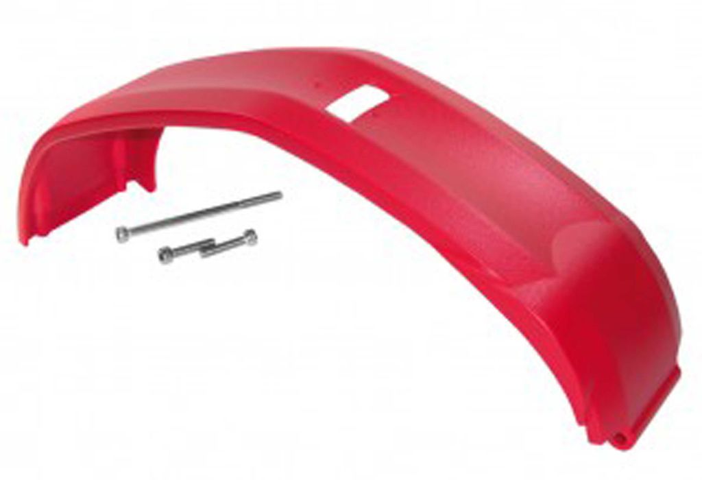 HAIBIKE HAEA-DCP YS 8100 Glossy Skidplate E-Bike Xduro, YS8100,Bosch Perfm 2014+15, rot/glanz (1 Stück)