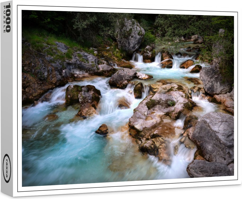 raxxa Premium-Puzzle "Wildes Wasser", 1000 Teile Produktbild 