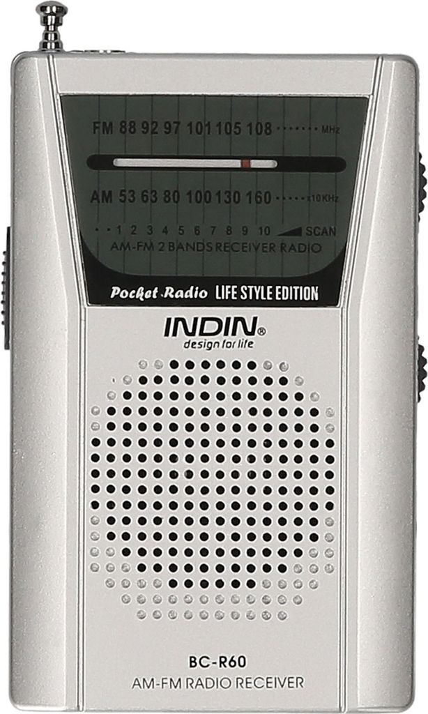 INDIN BC-R60 Mini-Radio, AM/FM-Dualband-Radio Produktbild 
