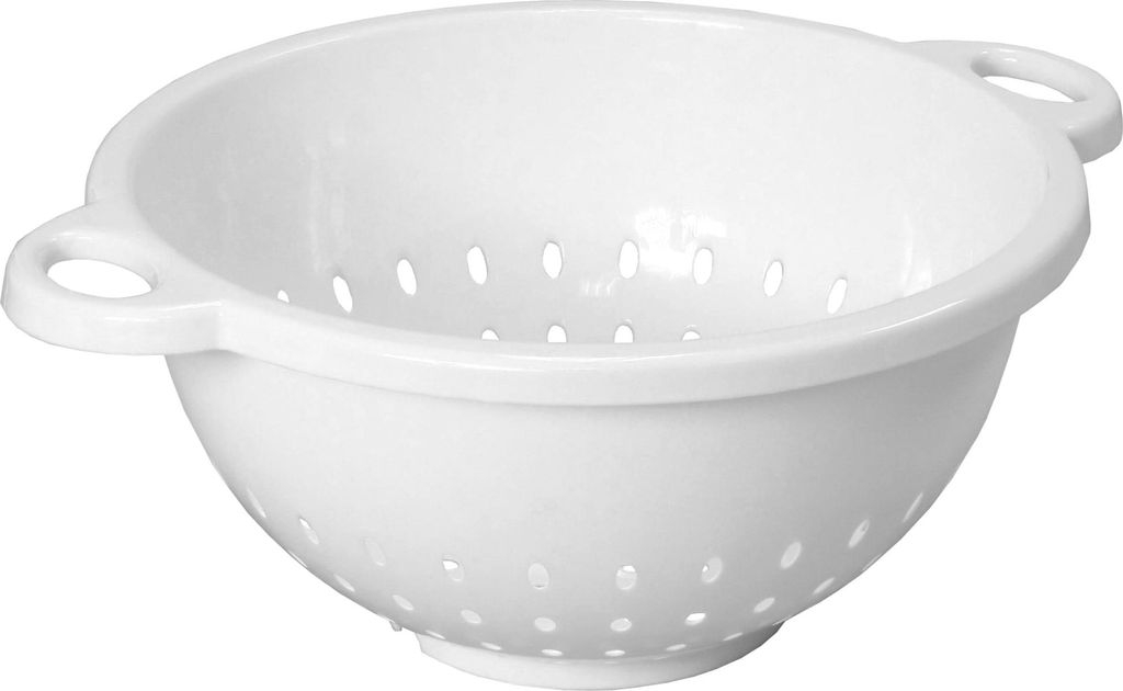 Select Kunststoff-Tiefsieb, 11x5 Zoll 5 Quart, Weiß