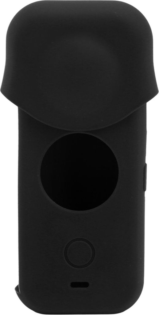 Sportkamera -Schutzschutz für Insta360 Ein x2 staubdes Silikon -Action -Rahmen mit doppelter VerwirklichungBlack