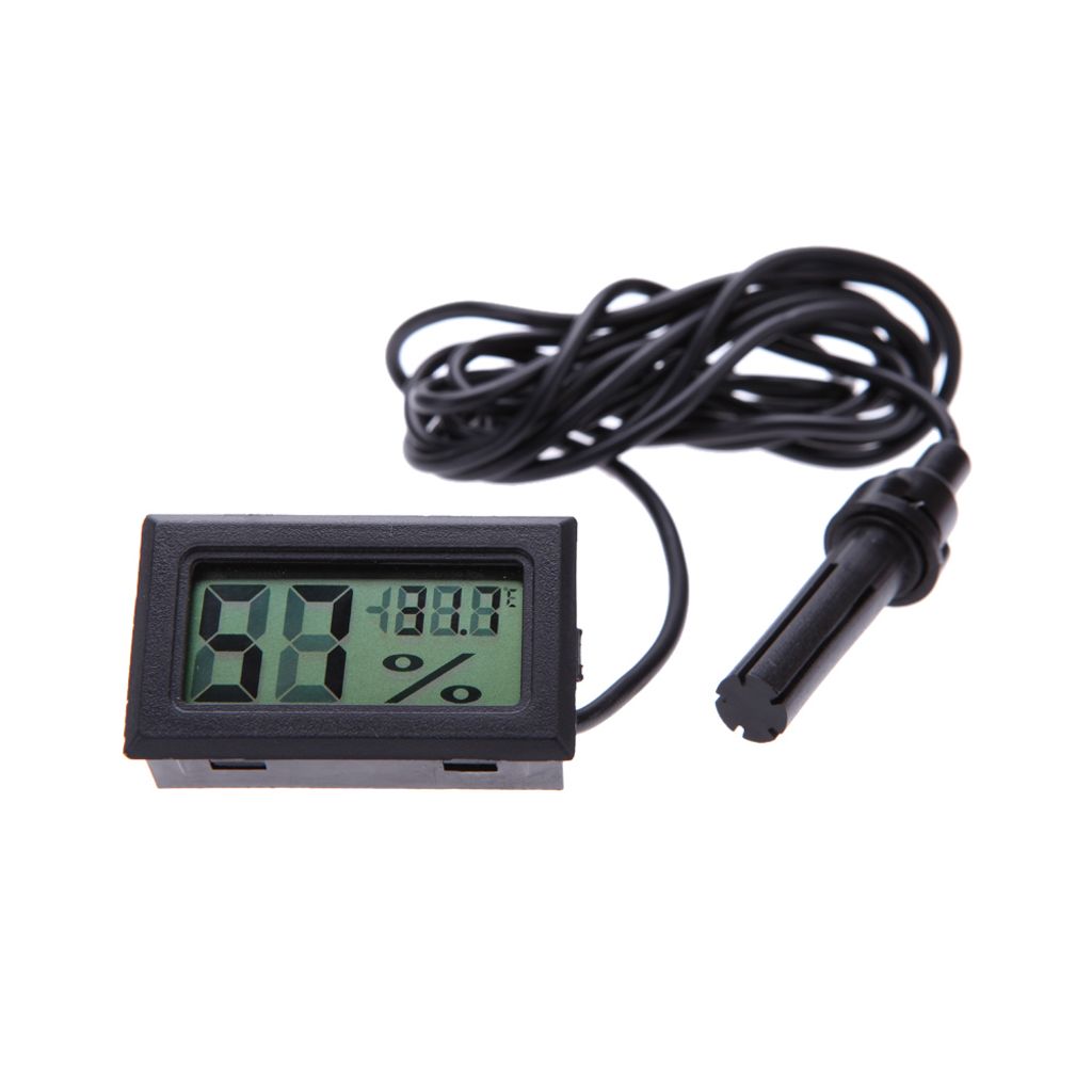 LCD Digital Thermometer Hygrometer Temperatur Luft Feuchtigkeit Messer Messgerät 