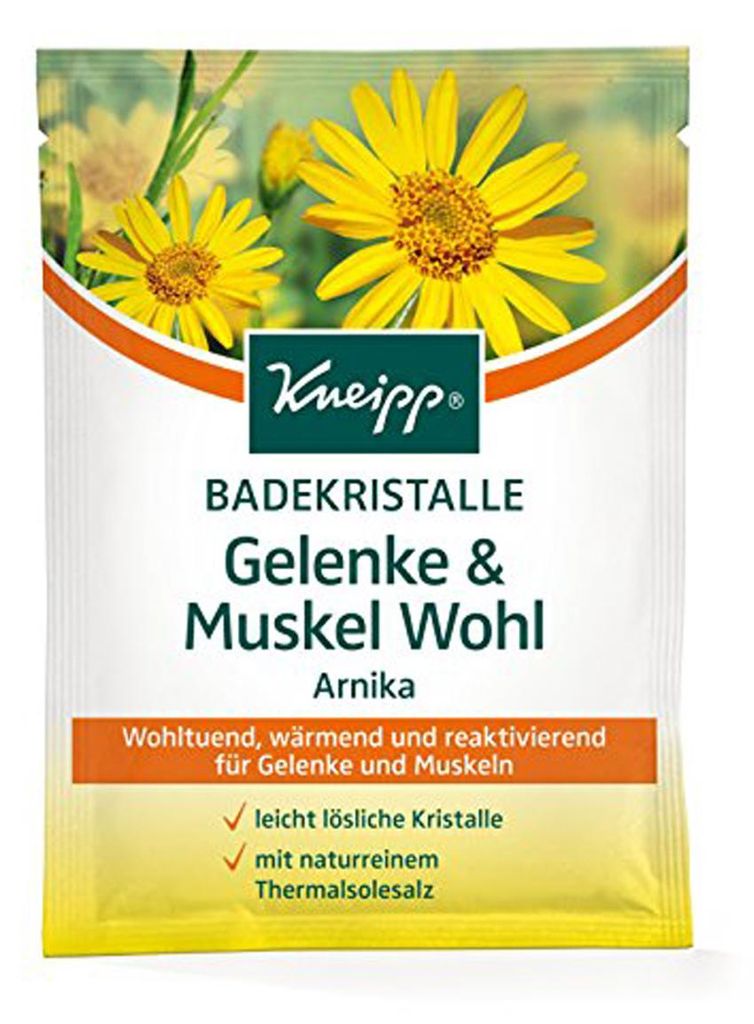 Kneippovy krystaly do koupele s arnikou 60g balení po 6 Obrázek produktu 