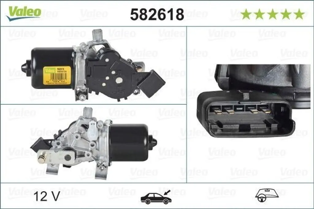 Moteur essuie-glace avant Megane III et CC - Système essuyage 288100941R