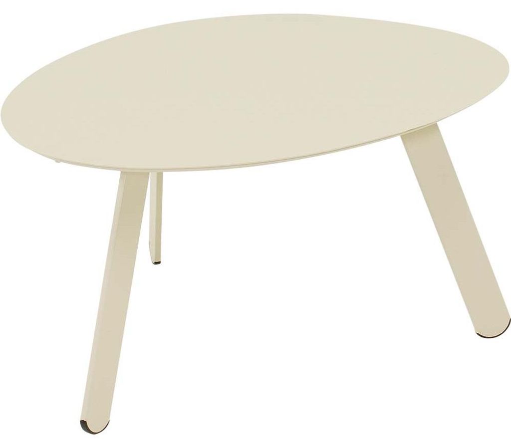 Lesli Living - Beistelltisch Tiki - Creme - 74x60x35,5cm