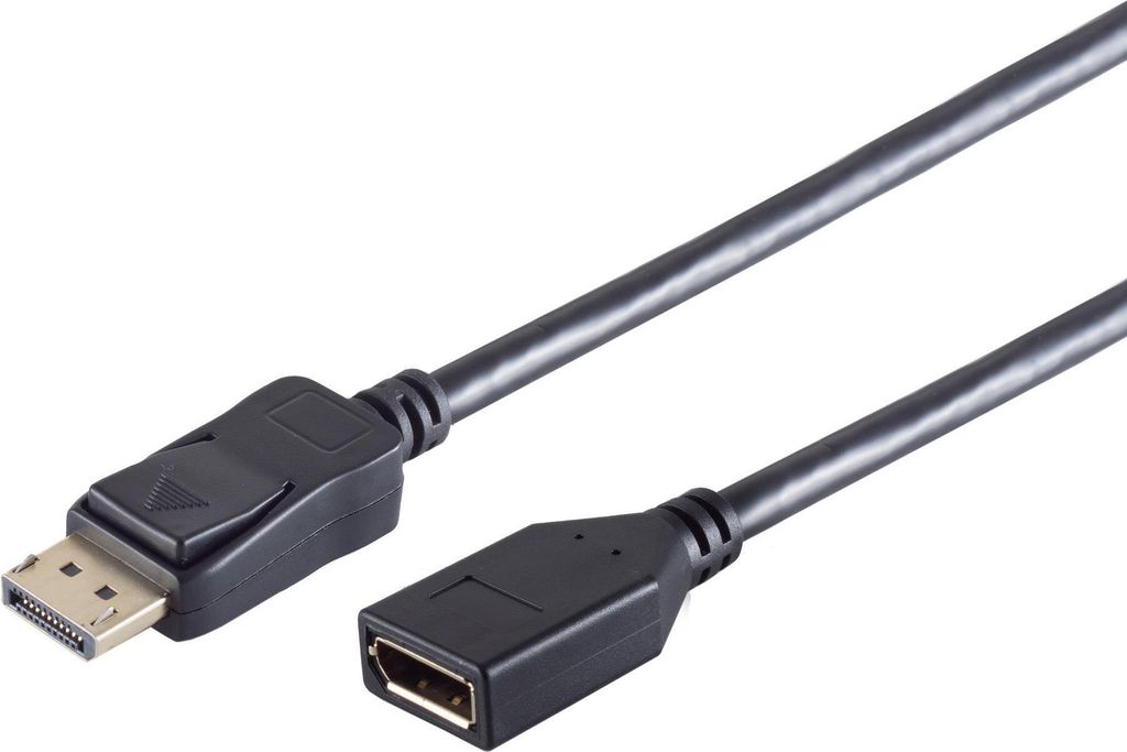 1m DisplayPort 1.2 Verlängerungskabel 4K