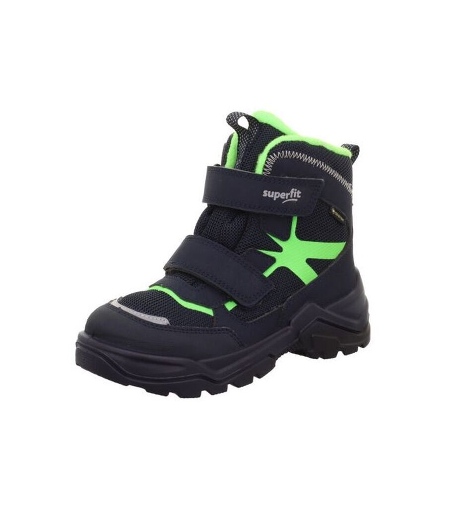 Superfit Klettstiefel Jungen Outdoorschuhe Stiefel schwarz 29