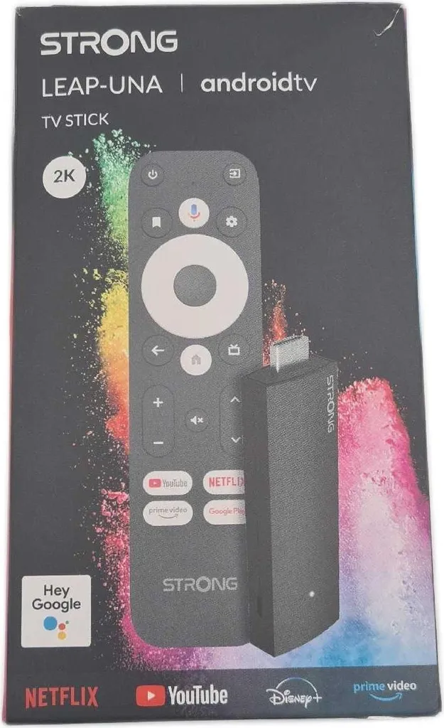 STRONG Leap-UNA Android TV Streaming Stick 4K UHD avec Google TV Intégré - 26