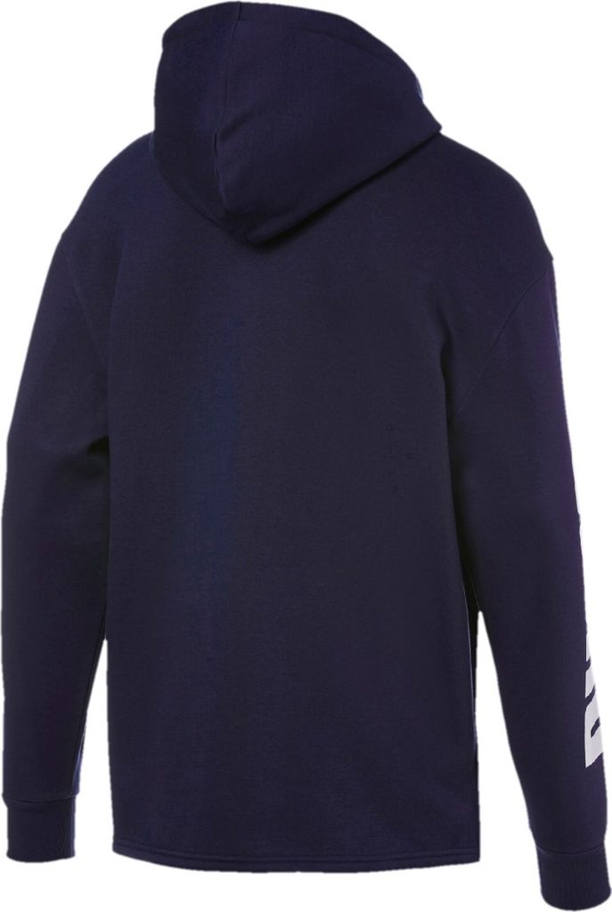 Puma Kapuzenjacke Herren dünn mit Fleece Rebel Bold FZ Hoody, Größe:M, Farbe:Rot