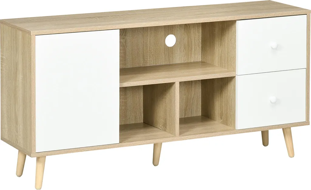 Meuble TV pour écran 45 pouces idéal pour optimiser l'espace du salon