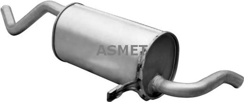 Silencieux arrière ASMET 10130 - Réparer Échappement Modus OE 8200276050