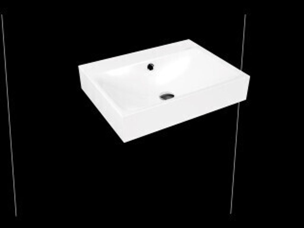 Kaldewei 904306313667 Wandwaschtisch SILENIO Mod.3044, 600