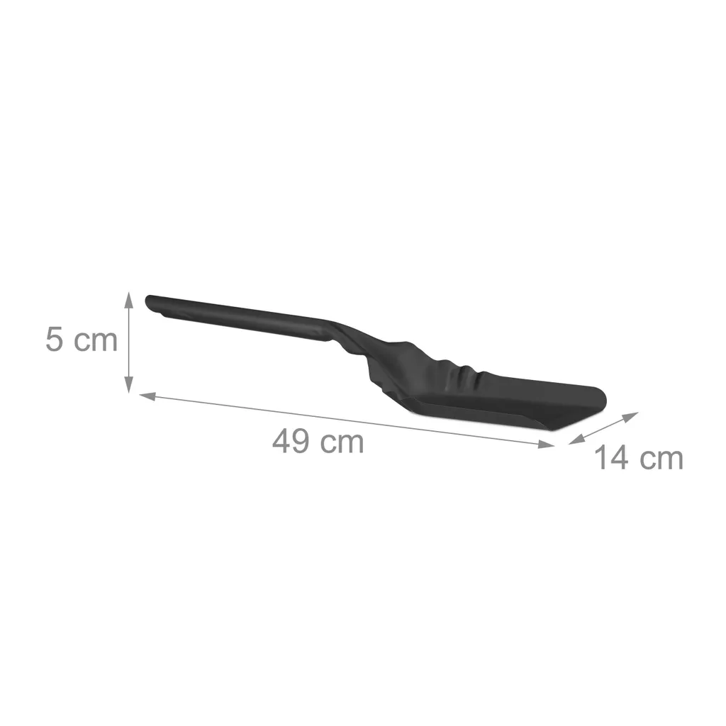Set Camino Relaxdays 3 Pezzi | Accessori Acciaio Nero e Legno Offerta - 5