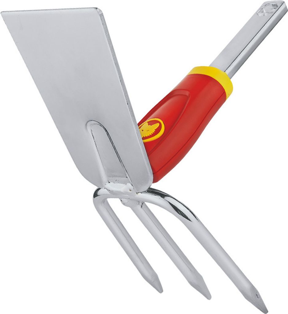Dubbele hark IL-M 3 (rood/geel, 8 cm) Productafbeelding 