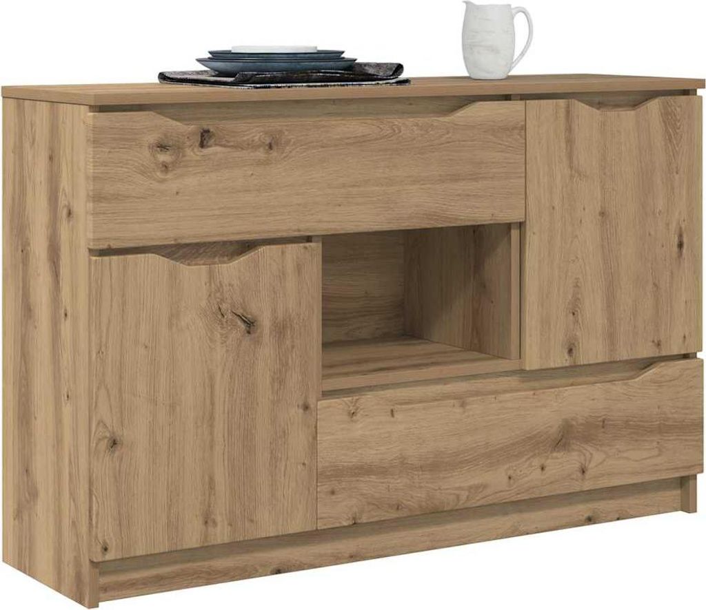(Design 2026) Sideboard Artisan-Eiche 100 x 30 x 65,6 Holzwerkstoff - HOMMIE 221314 - Kommoden