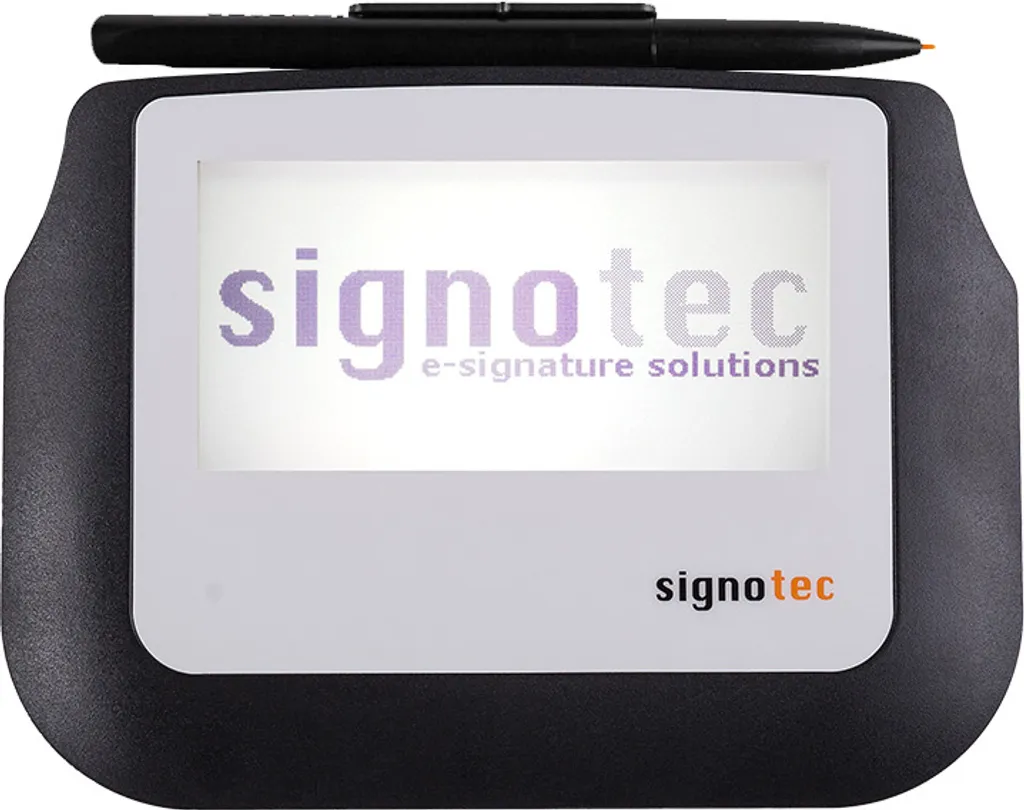 Signotec Sigma tablette signature électronique pour sécuriser vos ventes