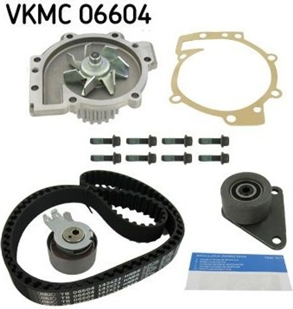 SKF Wasserpumpe + Zahnriemensatz für Renault Volvo