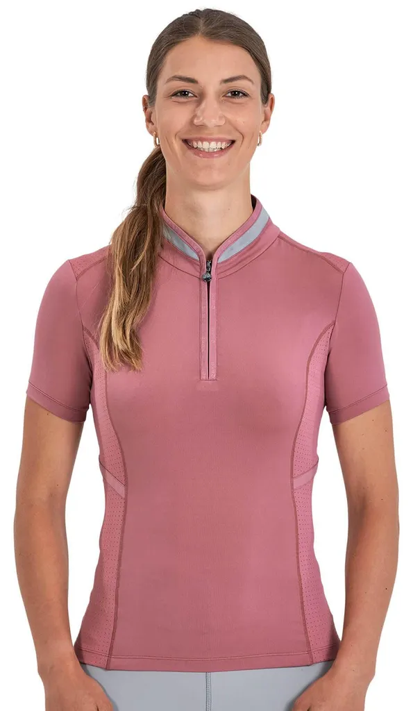T-shirt respirant BUSSE Lia Tech stretch Wild Rose taille M
