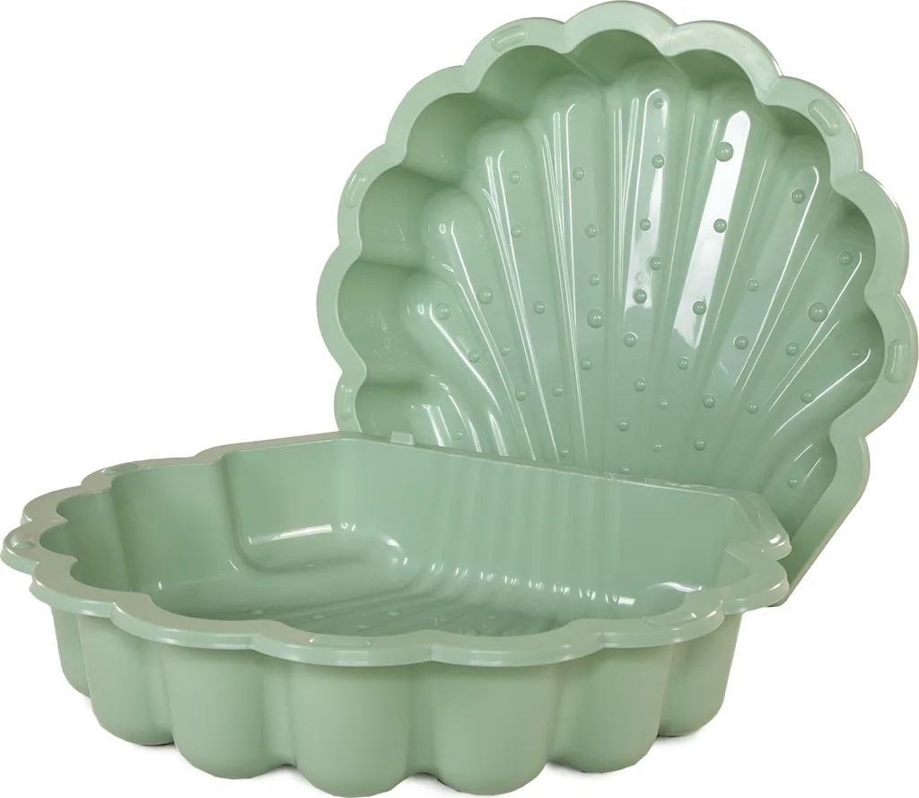 Bol d'eau de sable oscillant vert pastel 2dlg pour aménagement jardin
