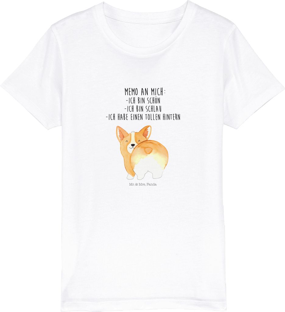 Mr. & Mrs. Panda Kleinkinder T-Shirt Corgi Po 3-4 Jahre Produktbild 