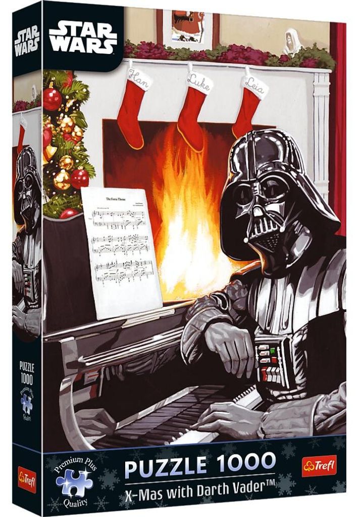 TREFL Puzzle Premium Plus Star Wars: Die Nacht mit Darth Vader 1000 dlc