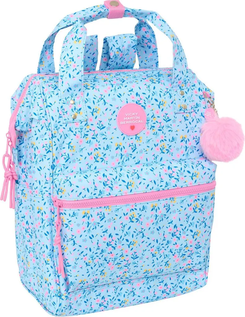 Sacoche pour Portable Vicky Martín Berrocal vmb Bleu Rose 27x40x19 cm