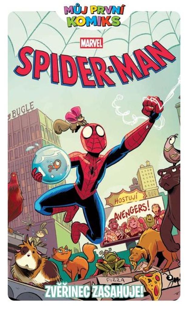 CREW Můj první komiks: Spider-Man: Zvěřinec zasahuje!