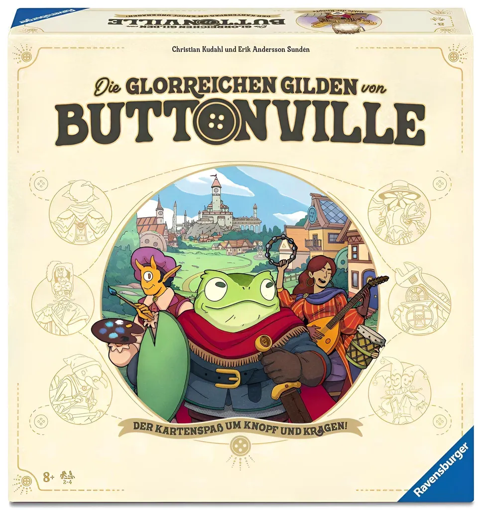 Ne vous ennuyez plus ! Découvrez le jeu Les Guildes de BUTTONVILLE