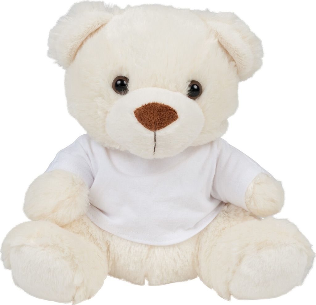 Mumbles Kinder Plüsch Teddybär mit T-Shirt RW4272 (S) (Creme)