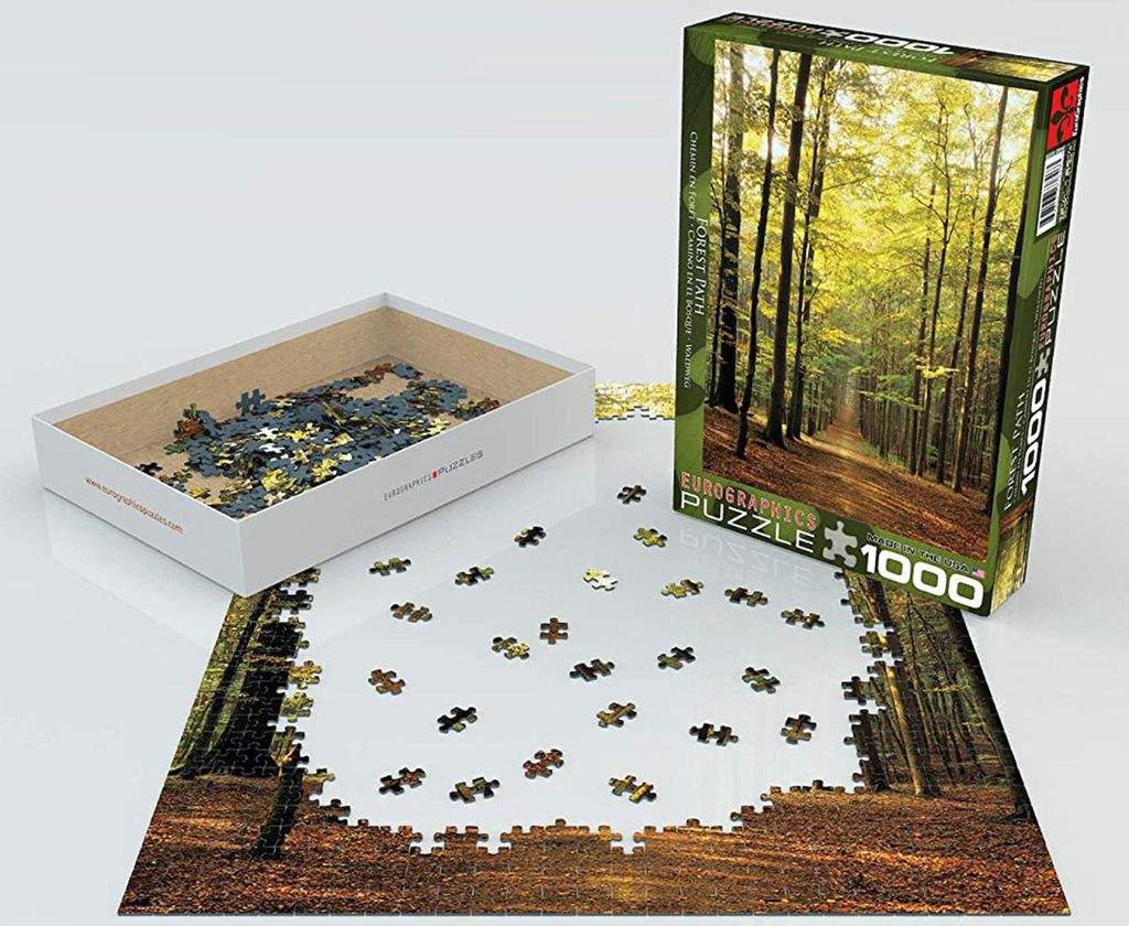 Puzzle 1000 Teile – Motiv "Eisenbahn Im Herbst", 70 X 50 Cm, Für Erwachsene & Jugendliche